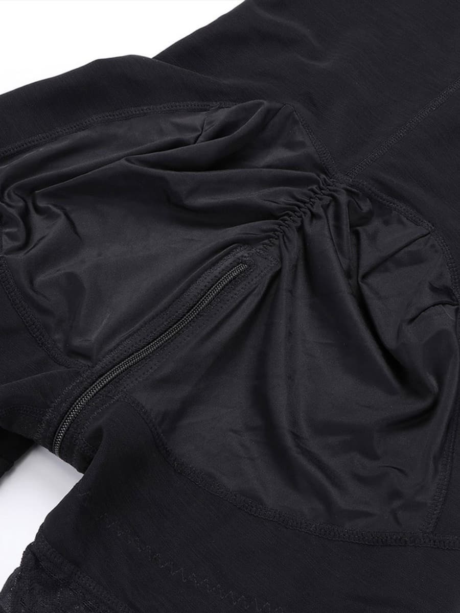 Strapless shaper faja with zipper