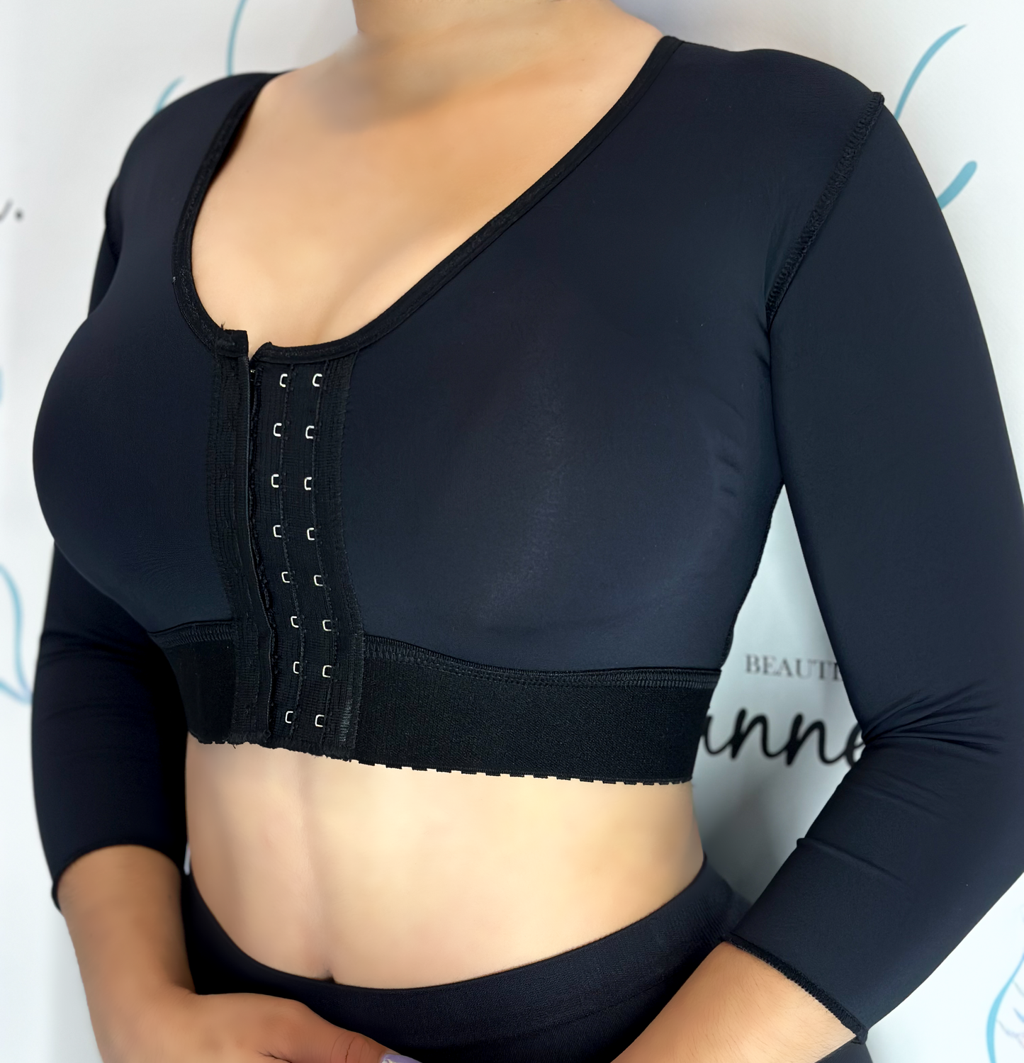 Bra with sleeves Shapewear (post surgery bra) FAJA COLOMBIANA