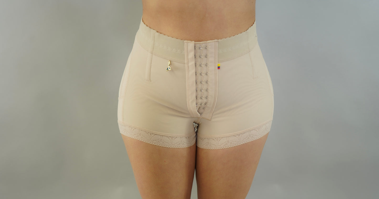 Heart shape mini shorts FAJA COLOMBIANA