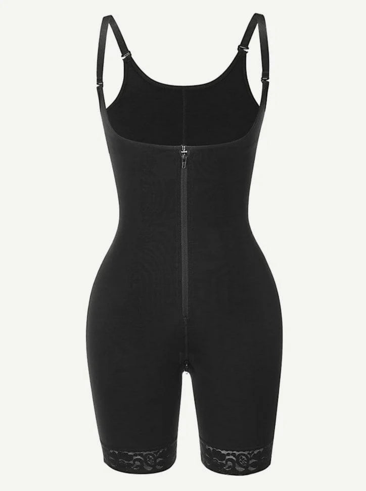 Strapless shaper faja with zipper