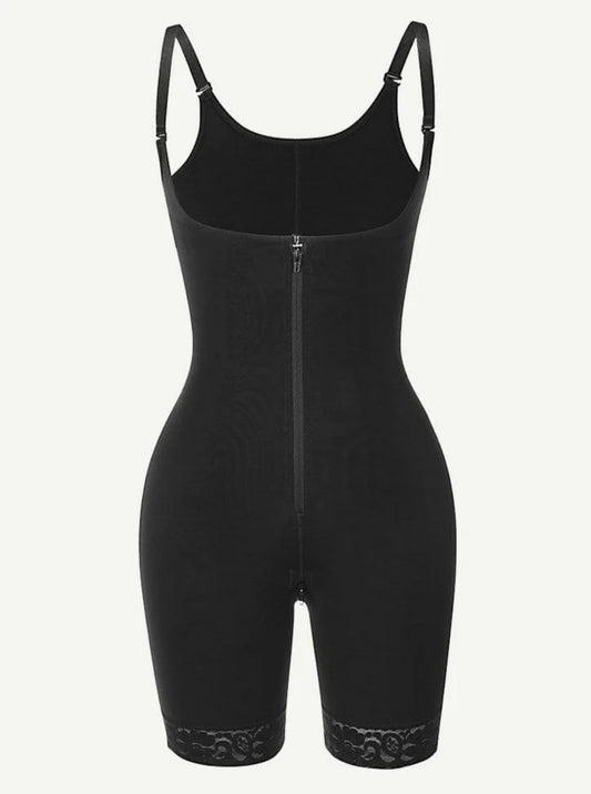 Strapless shaper faja with zipper