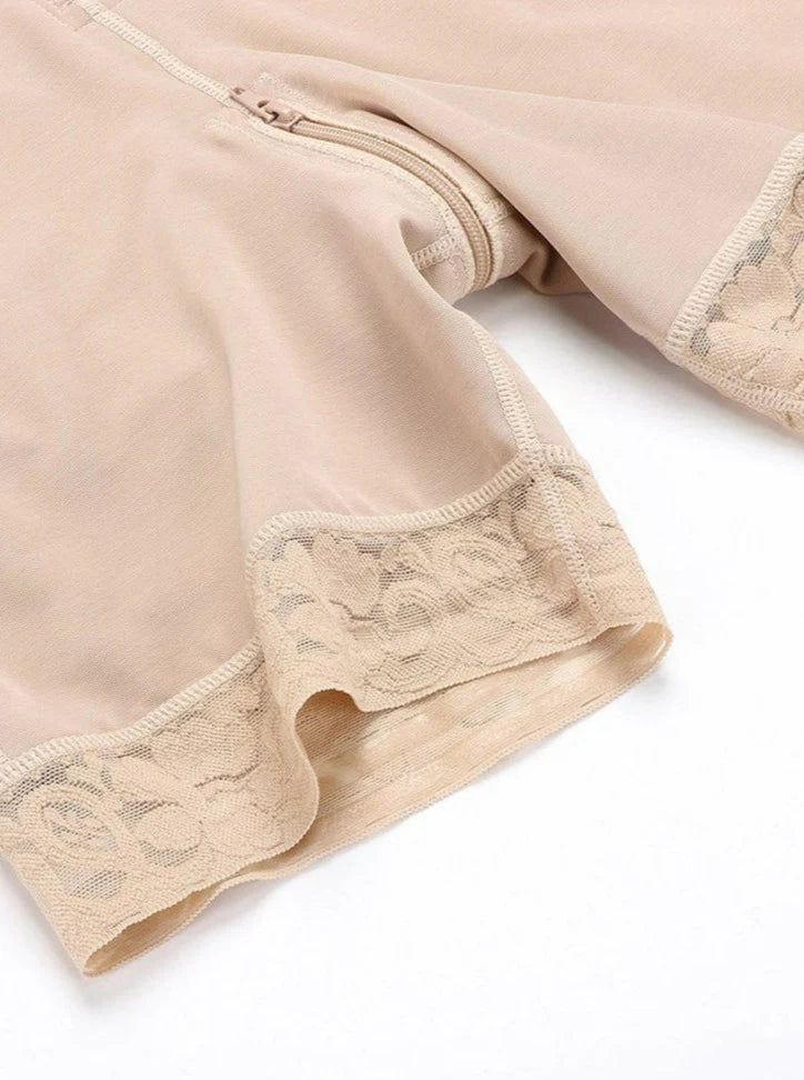 Strapless shaper faja with zipper